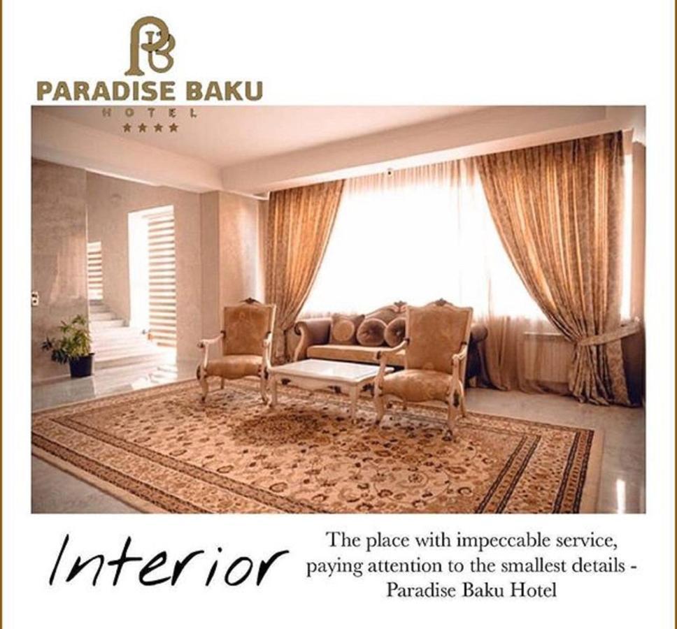 Paradise Hotel Baky Esterno foto